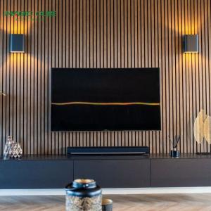 China Listening Room Acoustical Wood Acoustic Slat Panels For Wall And Ceiling wholesale