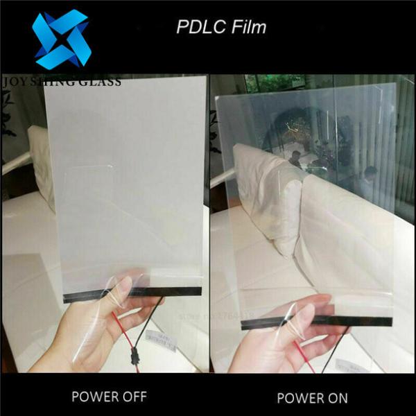 Quality Switchable Smart Glass Windows 1mm-19mm Self Adhesive PDLC Film for sale