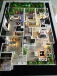 1 / 50 Unit Architectural Interior Models , Handmade Architectural Models