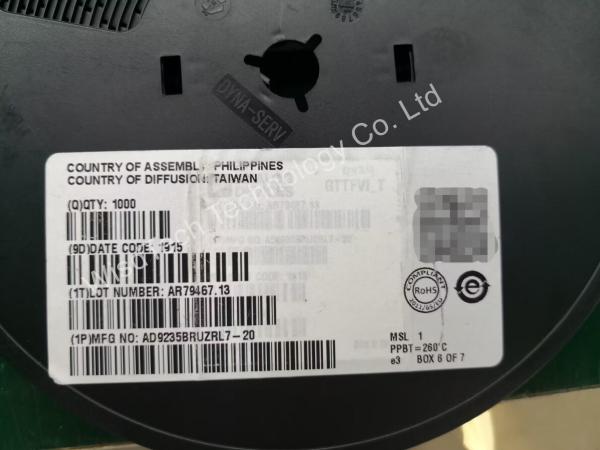Quality AD9235BRUZRL7-20  Analog to Digital Converters - ADC 12-BIT 3V 20/40/65 MSPS ADC for sale