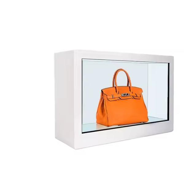 Quality 22inch 3D Hologram Box Transparent Lcd Showcase for sale