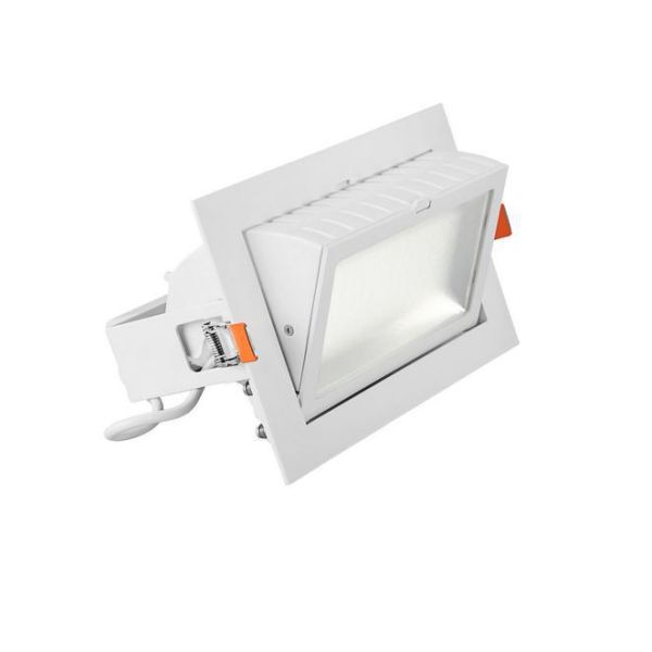 50W Adjustabl Square dimmable led down light led down light Rectangular downlight led trunk light with AC200-240VV