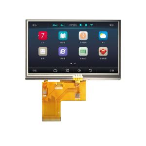 China IPS 40PIN Parallel LCD Display ST7262 4.3 Inch Touch Screen 800xRGBx480 wholesale