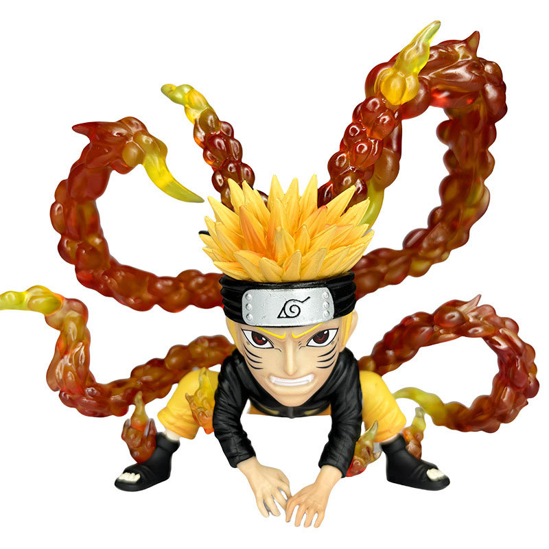MODEL TOY Anime Heroes Nine Tailed Fox Game Figurines Interactive Action Figures Toy Dolls