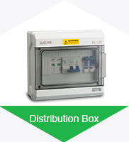2Input 1Output Waterproof Plastic Electrical Combiner Box