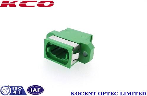 Single Mode MPO MTP Patch Cord Adaptor With Green Color 1260 ~ 1650nm Wave