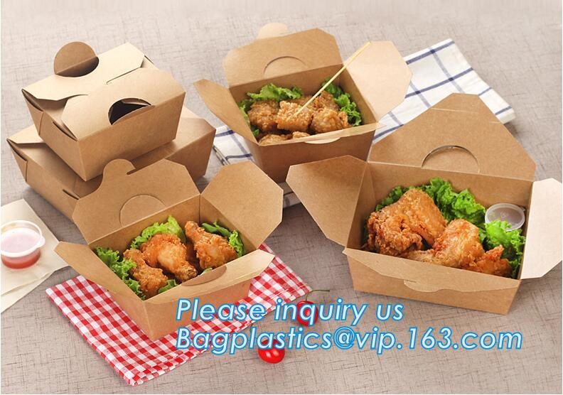 kraft paper sandwich box with window ,triangle sandwich box for packaging,Cardboard Box With Clear Window Burger Sandwic
