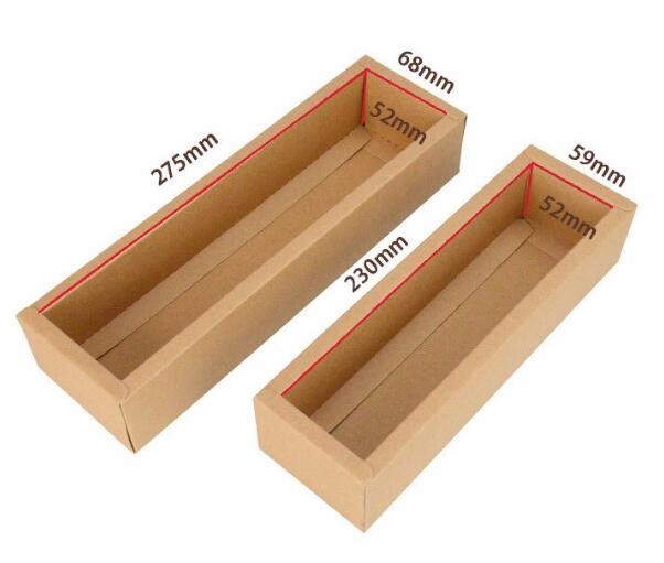 Eco Friendly Disposable Kraft Paper Take Out 2 Pack Coffee Cup Drink Carriers 2 Pack Paper Cup Holders bagease package