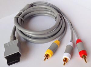 China Nintendo Video game WII / WII U AV Cabel for Audio Video HDTV wholesale