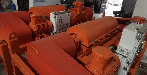 Quality Drilling Mud Process API Horizontal Decanter Centrifuge for sale