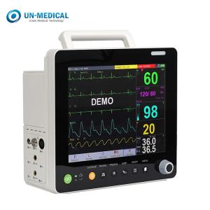 China First Aid SPO2 NIBP ECG Multi Parameter Patient Monitor With Accessories Box wholesale