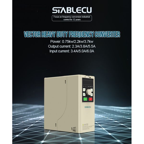 1HP 2HP 3HP 5HP AC Variable Frequency Drive VFD For Three Phase Motor