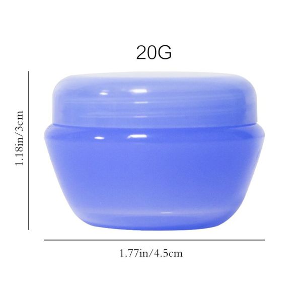 LinDeer Cosmetic Cream Jar 20g Travel Loose Powder Container