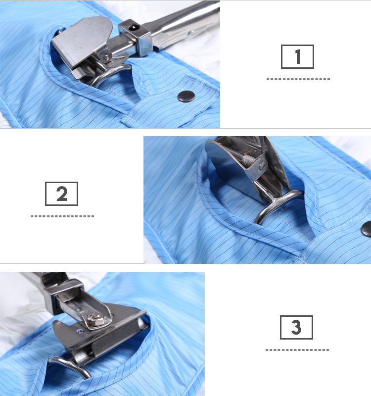 professional esd antistatic cleanroom mop factory with many kinds