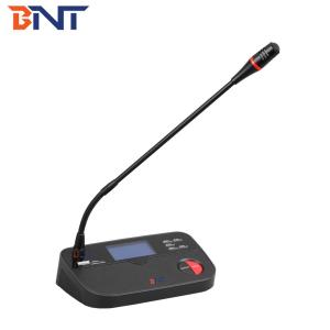 China Desktop Conference System Microphone / Discussion Microphone With LCD Screen wholesale