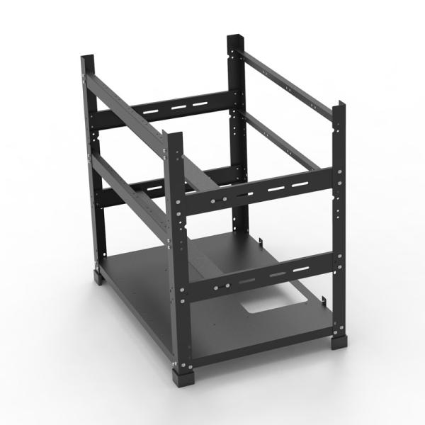Durable 2021 New Open Mining Case Mining Rig Frame 12 GPU Mining Rack Motherboar