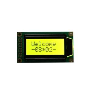 China Character 8X2 FSTN COB Positive LCD Module With AIP31066 Controller wholesale