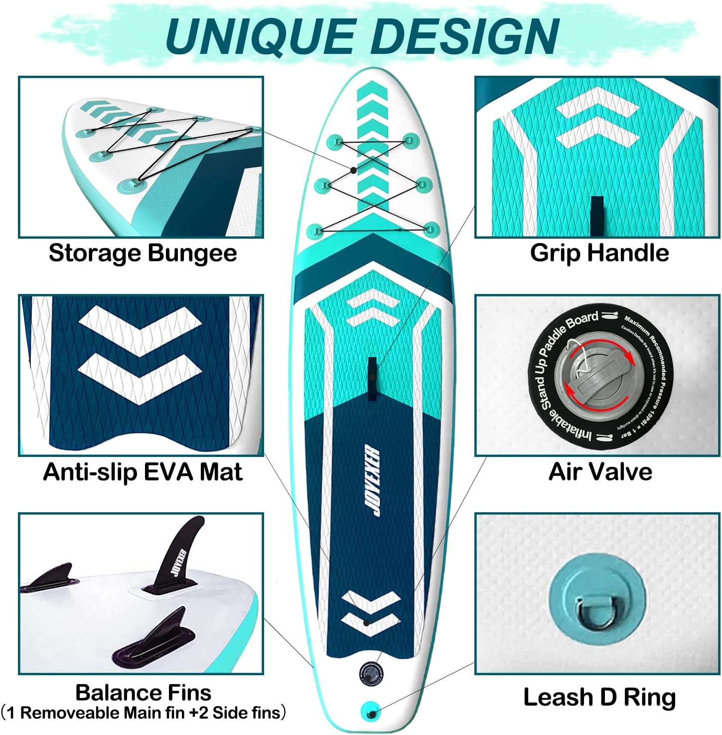 Drop Stitch Inflatable SUP Board Floating Stand Up Board Paddle With Complete Accessories