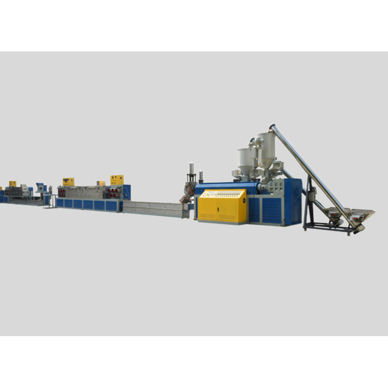 Outlet thickness 0.4mm 1.2mm Plastic PP Packing Belt Machine Extrusion Line