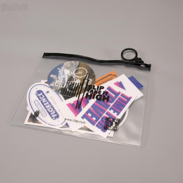 Quality Custom Make Up PVC Zipper Storage Bag Transparent Waterproof for sale