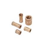 Injection Molded Copper Insert Nut for Food Beverage GB809 M3 M4 M5 M6 M8 M10