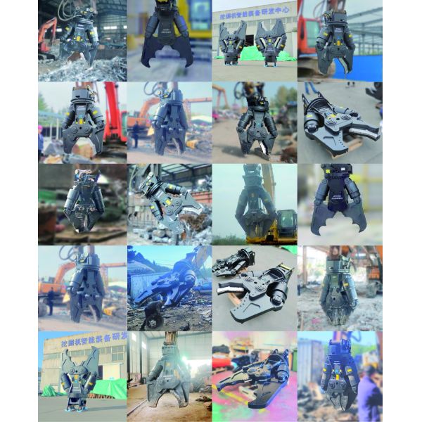 Replaceable Blade Excavator Metal Stump Shears For Komatsu PC200 PC210 PC220