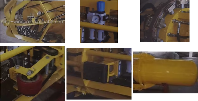 Pneumatic Internal Line-up Clamp Machine for Pipeline Construction