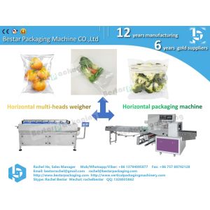 How to pack multiple vegetables with automatic weighing function