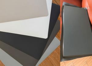 China Grey Solid Color Super Matte PVC Decorative Foil Roll For Membrane Doors Cover wholesale