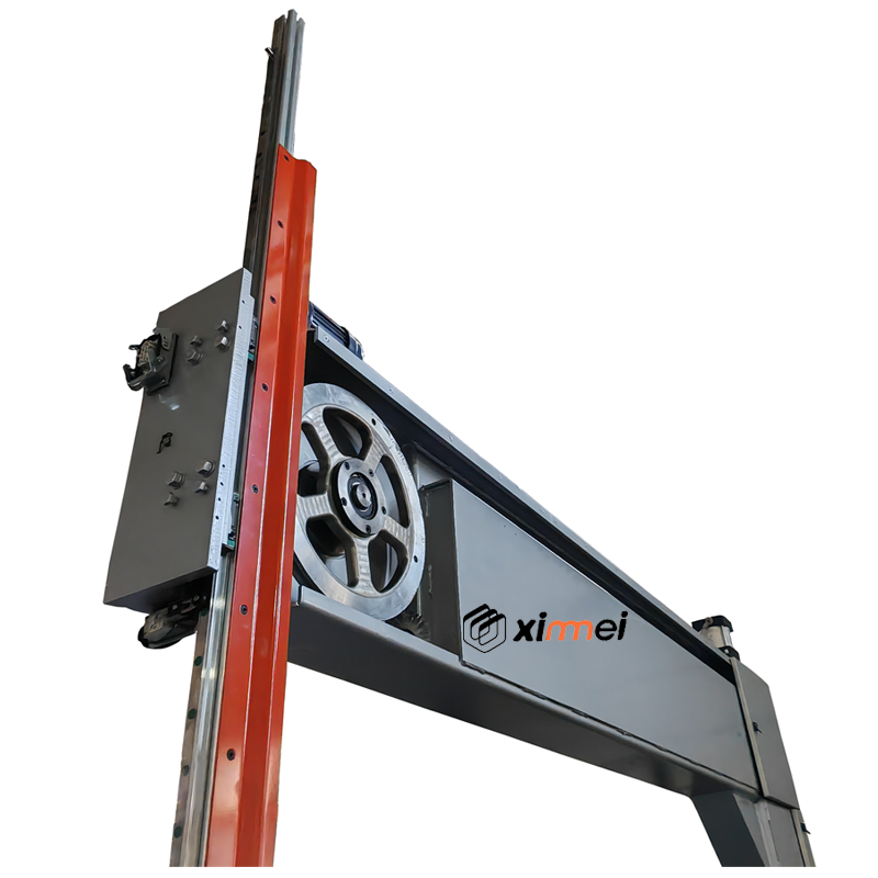 Four Guide Wheels Vertical Knife Sponge Cutting Machine With Hand Moving Aluminum Work Table High Cutting Accuracy Cutting Sponge Into Block And Strip