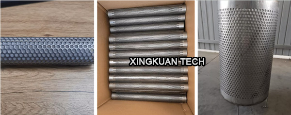 Punching Perforated Wire Mesh Stainless Steel 304 316 Material