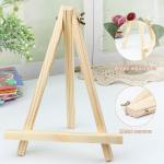 Multi Purpose Wooden Easel Display Stand A Frame Tabletop Art Display Easel Mini