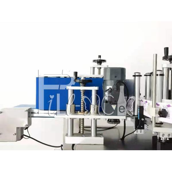 ISO9001 Table Type Sticker Labeling Machine round Bottles Label Maker Machine
