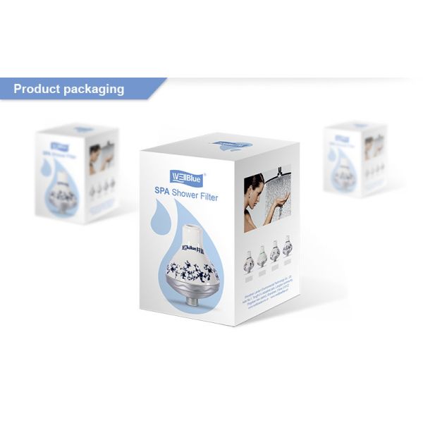 Beautiful Design Shower Filter For Hard Water , Chlorine Removal Shower Filter