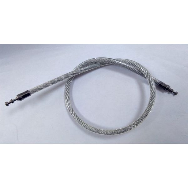Customized Color Ss Wire Rope Extension Spring Safety Cable For Security Lock