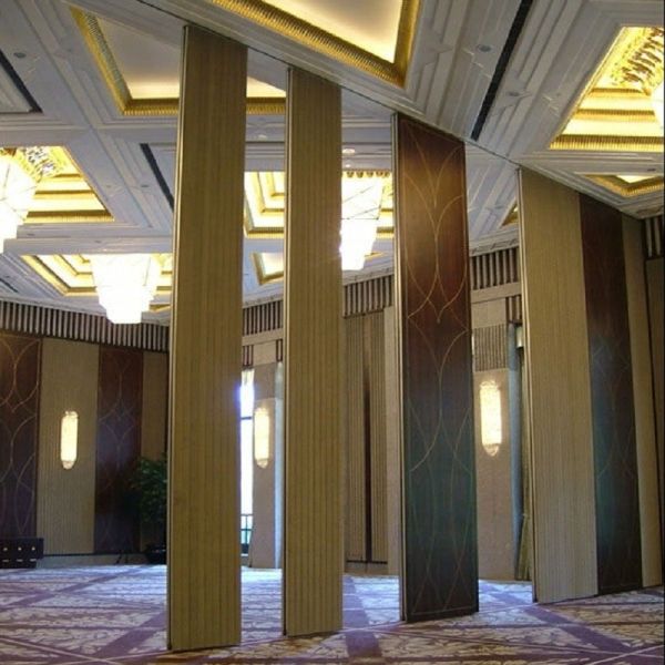 Standard Soundproof Partition Wall Thread Rods Hanging Operable Wall System