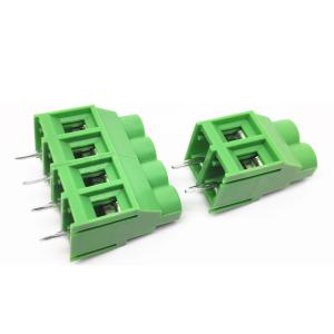 China 6.35mm / 0.25 PCB Screw Terminal Block Connector 2-pin 3-pin Jointable on sale
