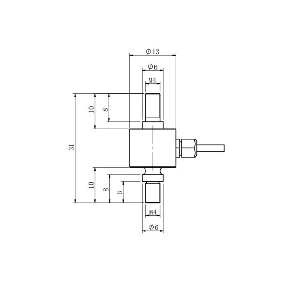 1100 Ohms Tension Compression Load Cell