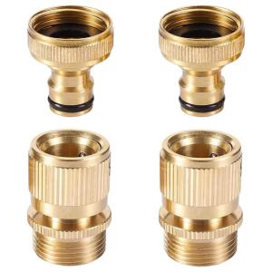 China Rust Proof Male And Female Garden Hose Connectors wholesale