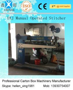 Long Arm Cordless Carton Stapler Corrugated Cardboard Stapling Machine