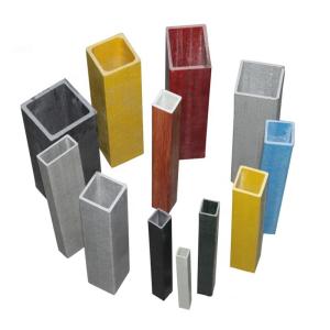 China Fiberglass Rectangular Tube Shaped Profile For Construct wholesale
