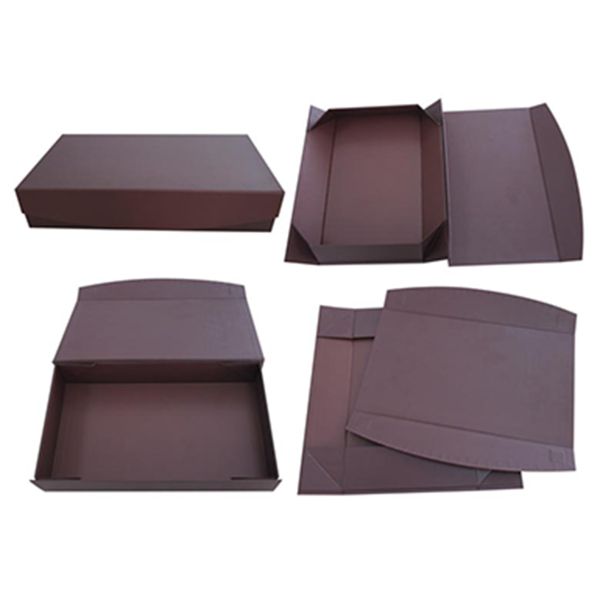 CMYK / Pantone Printing Folded Paper Box With Window FSC Approval