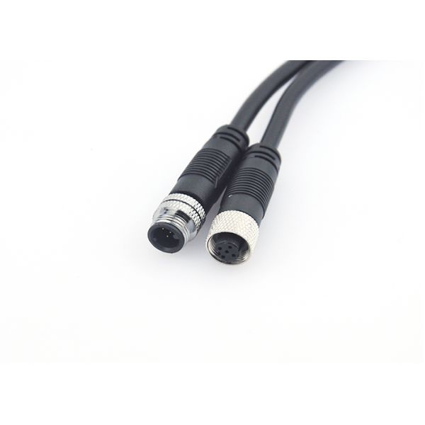 Two Pin Waterproof Electrical Wire Connector Plug , IP67 Wire To Wire Connector
