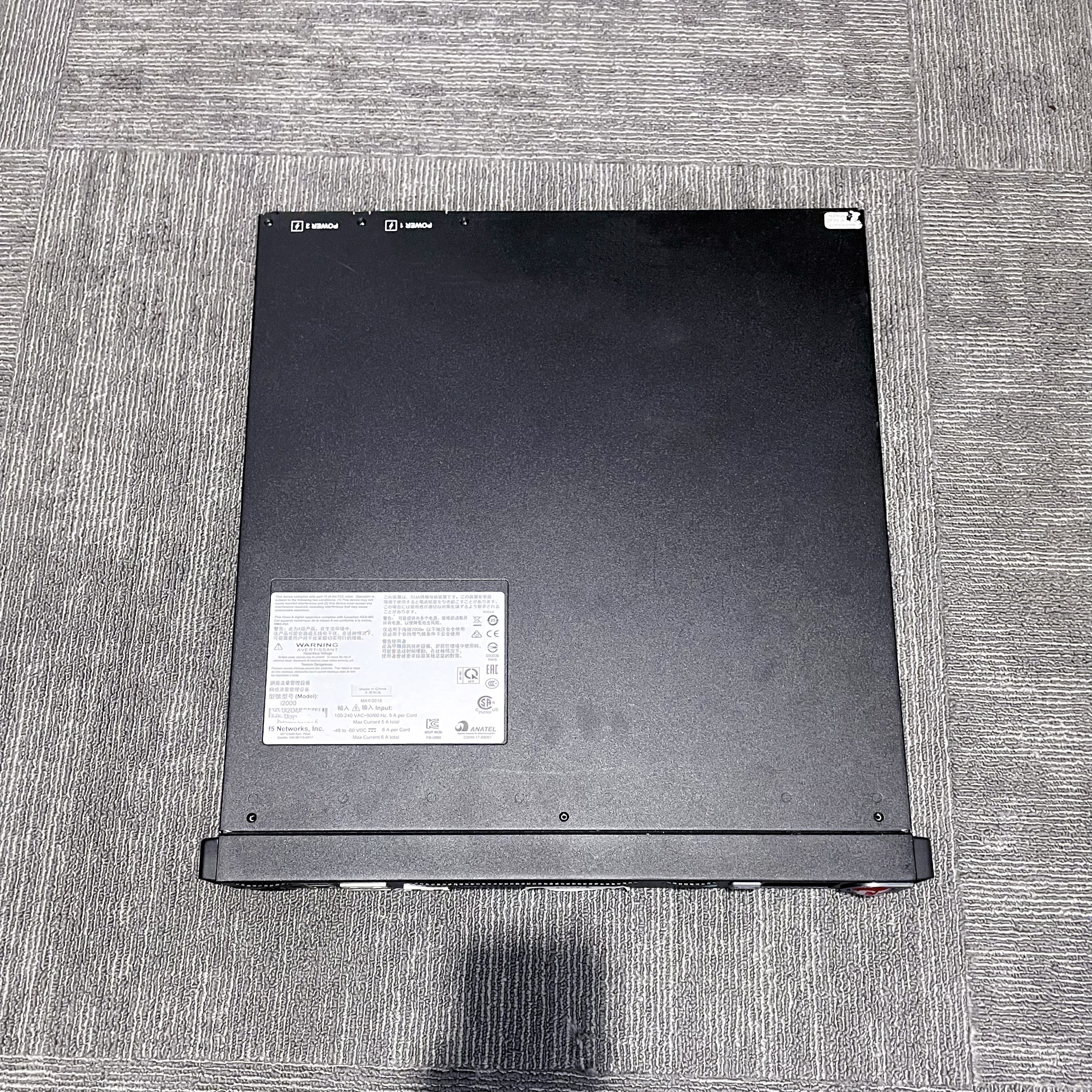 Used F5-BIG-IP I2000 SERIES I2600/I2800 With 5Gbps Throughput