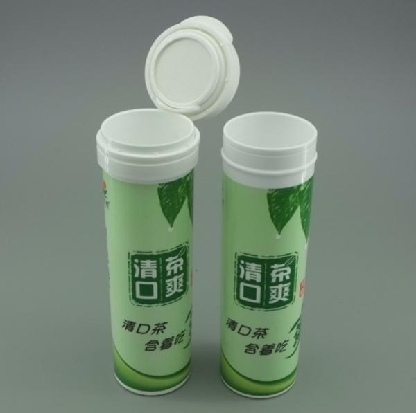 Quality Empty Vitamin Supplement Bottles Customized Printing And Flip Top Lid Design For Your Requirements for sale