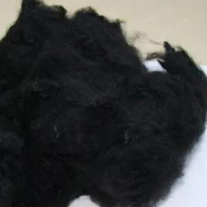China 15Denier Polypropylene Synthetic Fiber Black Fully For Geotextile wholesale