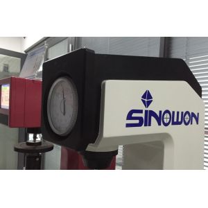 Manual Loading Dial Gauge Rockwell Hardness Testing Equipment With Vertical