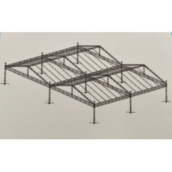 Outdoor 290mm Aluminum Stage Lighting Truss For Concert