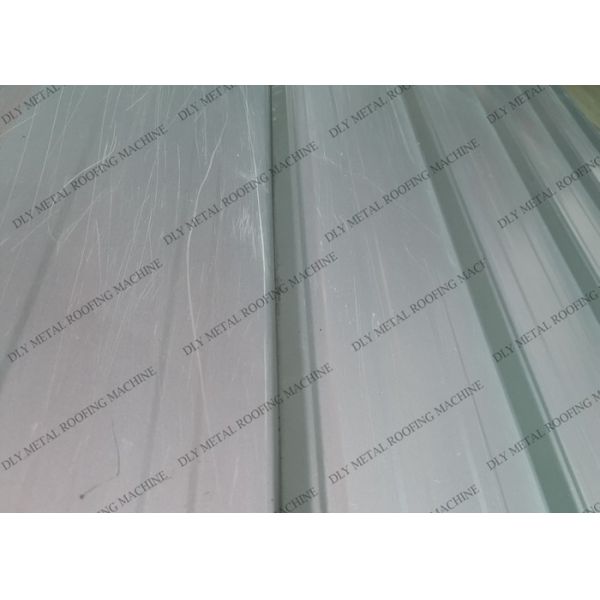 Hydraulic Plc Control Metal Roofing Machine , Metal Wall Panel Machine