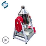 60L/ Batch Feed Mixer Machine , Drum Mixer Machine With 360 Degree Rotation